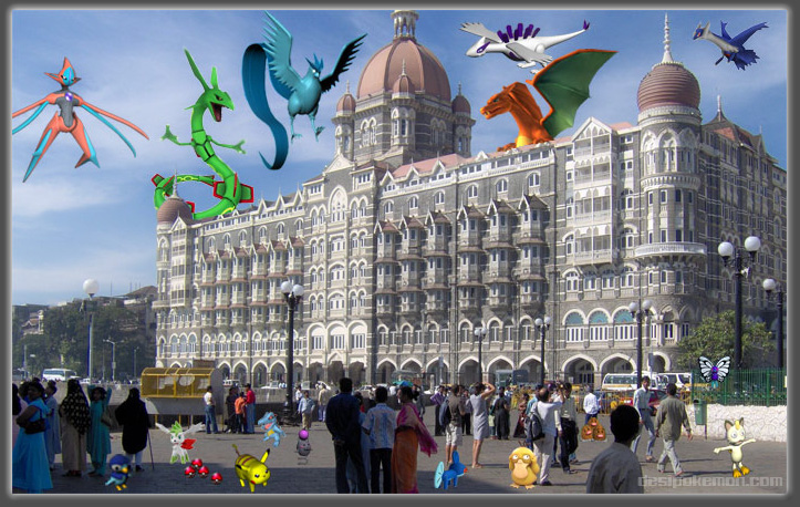 Pokemon at Taj Hotel, Mumbai